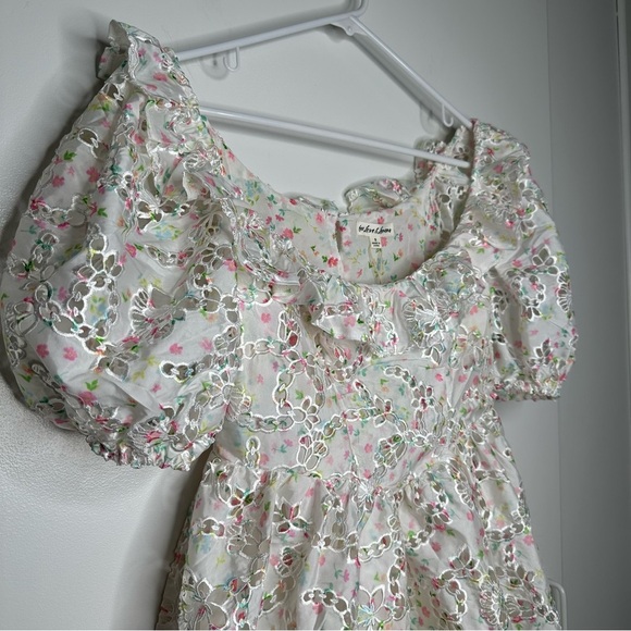 NWT For Love And Lemons Magnolia Mini Dress Size Small - Picture 6 of 12